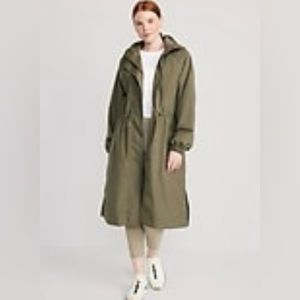 Water-resistant Trench Coat